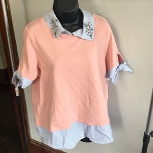 Crown and Ivy Dressy Blouse